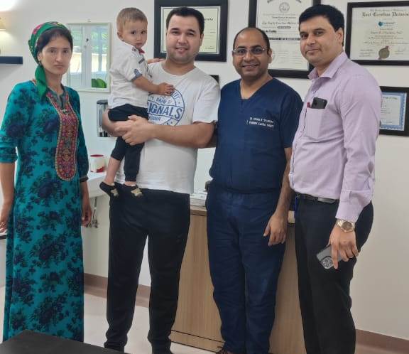 Turkmenistan-patient-MasterSoltan-successful-VSD closure surgery-in-india